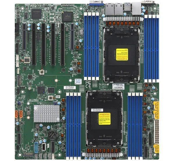 Сервер RIM 2000 R2I2001.03 (SYS-621P-TR) 2U, 2xPSU, 8x3.5", C741, 2x Xeon 6538Y+, 4x64GB DDR5 ECC Reg, 2x480GB SSD M.2, 4x3840GB SSD U.2, 2x1GbE, VGA, 9843862 фото