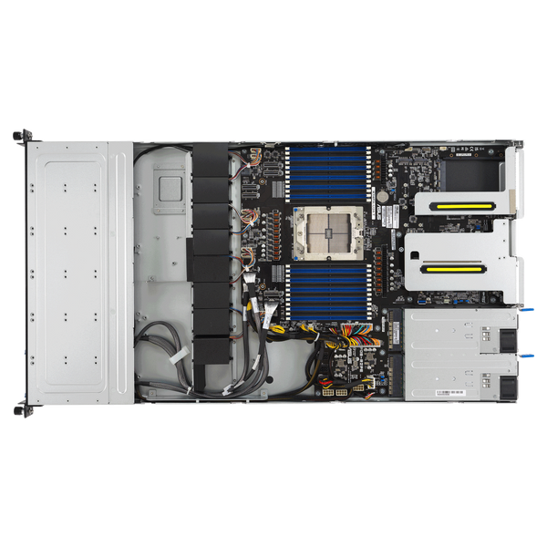Cервер RIM 2000 R1A1001.02 (RS501A-E12-RS4U) 1U, 2xPSU, 4x3.5"/2.5" drive bays, EPYC 9255, 4x32GB ECC RDIMM, 2x480GB SSD, 2x3.84TB SSD U.2 NVMe, 2x1Gb 9842678 фото
