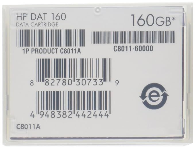 Оптичний носій HP C8011A DAT 160 (160GB) 3700S фото