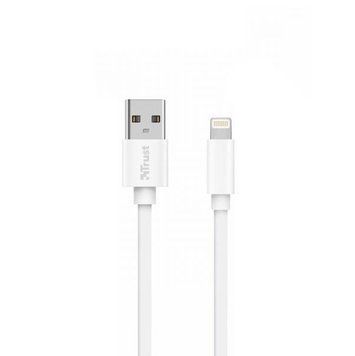 Пристрій: TRUST 20345 Кабель URBAN Lightning USB 2.0 Type-А to A Cable 1m MFI (20345) 9795232S фото