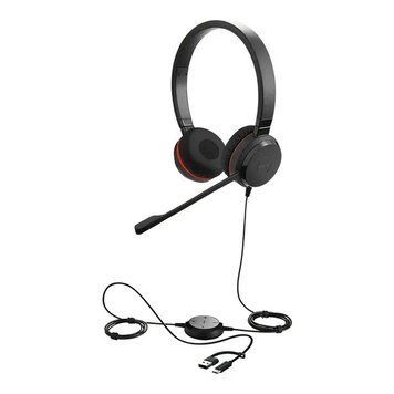 Гарнітура Jabra EVOLVE 30 II USB C/A MS Stereo (5399-823-369) 9845088 фото