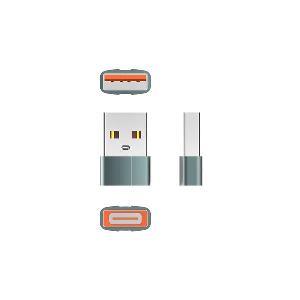 Адаптер ColorWay CW-AD-CA перехідник USB-C to USB-A 9833382 фото
