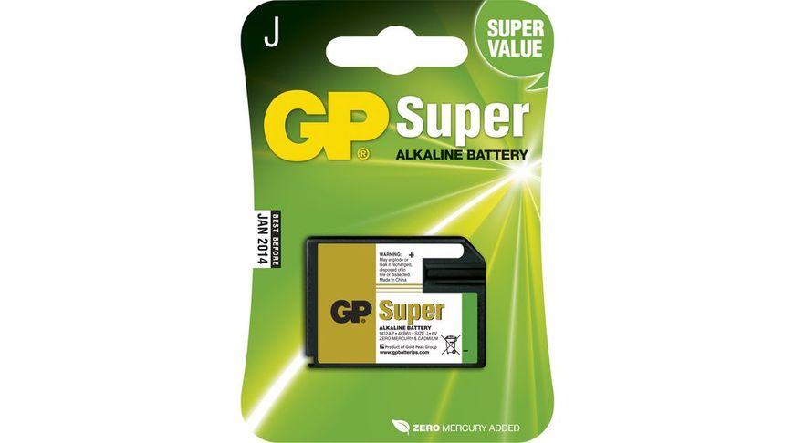 Батарейка GP 1412AP-U1 Alcaline для фотоаппаратов 5262S фото