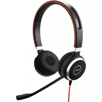 Гарнітура Jabra EVOLVE 40 Duo MS USB Stereo гарнітура, MS Lync (6399-823-109) 9801518 фото