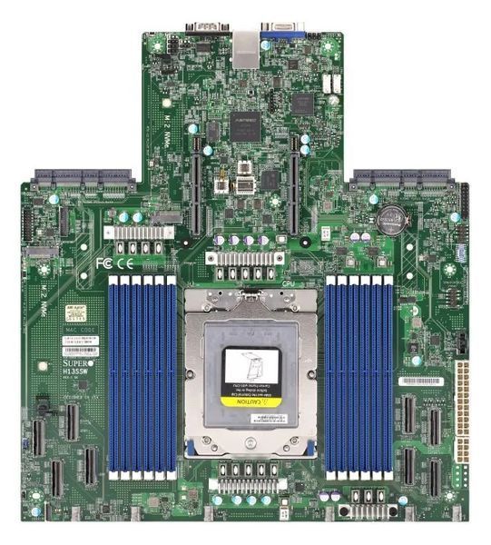 Сервер RIM 2000 R1A1005.01 (AS-1115CS-TNR) 1U, 2xPSU, 10x2.5" NVMe/SAS/SATA, EPYC 9175F, 2x64GB DDR5 RDIMM, 2x480GB SSD M.2, 4x1920GB SSD U.3, 2x10GbE 9844346 фото