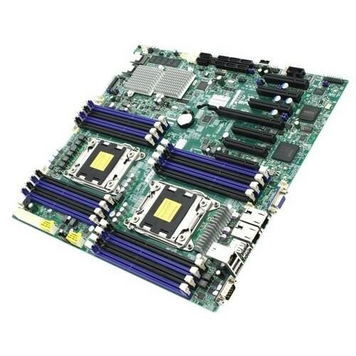 Материнська серверна плата Supermicro MBD-X9DRH-7F (2*LGA 2011, C602, LSI 2208) 895209S фото