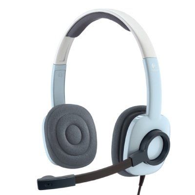 Навушники Logitech H250 Stereo Headset 981-000377 (Ice Blue) 9819174 фото