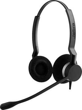 Гарнітура Jabra BIZ 2300 Duo, USB, UC (2399-829-109) 9804993 фото