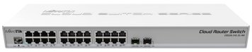 Комутатор MIKROTIK CRS326-24G-2S+RM 9783439 фото