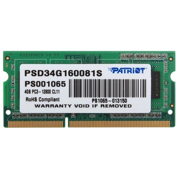 Пам'ять Patriot PSD34G160081S 4GB 9799514S фото