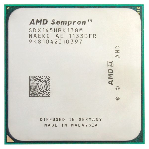 Процесор: AMD SDX145HBK13GM Sempron LE-145 (2.8GHz, 1Mb, 45W, AM3) Tray 9742928S фото