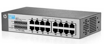 Комутатор HP J9662A V1410-16 Switch, 16 портов RJ-45 10/100Mbps 848902S фото