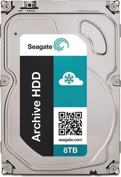 Жорст.диск: Seagate ST8000AS0002 HDD 3.5", 8TB, SATA 6Gb/s NCQ, 5.9K rpm, 128MB Cache, Archive 9754427S фото