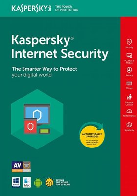 Прогр.Забезп. Kaspersky Internet Security Multi-Device. 5-Device, 1 year, Base, Box 9744768S фото