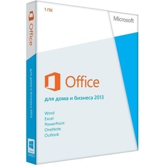 Прогр.Забезп.: Microsoft® (01870) Office Home and Business 2013 Rus OEM OLC (with MPI card) 27484S фото