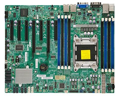 Серверна системна плата: Supermicro MBD-X9SRL-F Intel® C602, ATX, 1xCPU LGA 2011, 8*DDR3 ECC, 2*SATA3, 8*SATA2, 2xGbLAN, IPMI 2.0 878331S фото